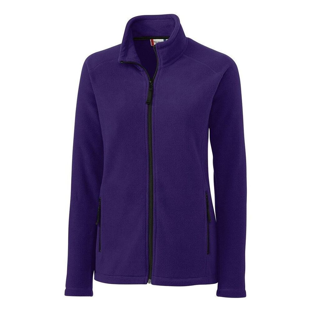 Clique | Purple Fleece Summit Zip-Up Jacket Size XXL